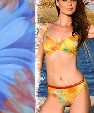 Designer swimwear - women's sexy bikini - Bikini Amarea style 050BLUE - Women's  Designer Swimwear