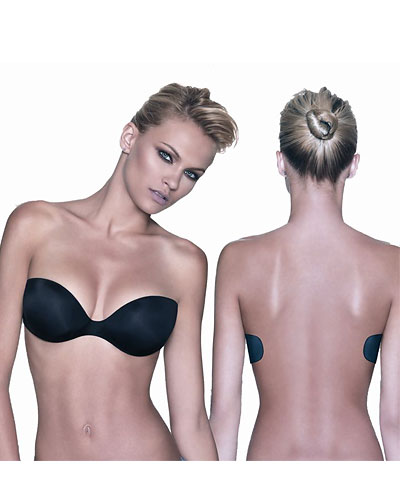 Adhesive backless strapless graduated bra: Papillon Enigma PA1010