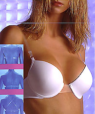 sexy bra, clear back  - Futura Visione - sexy bras