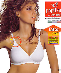 Clear strap NO wire seamless bras Papillon P2920