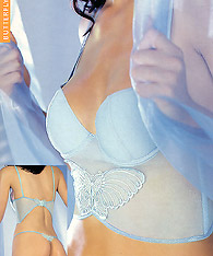 Bustier and string - PRIMA VISIONE - Butterfly art.3139 - wacoal lace bras 