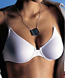 Clear straps NO wire seamless bras - Natural a.1887 -  