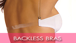 Backless bras clear back bras