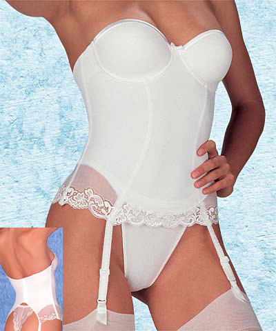 Bridal corset guepiere  - Donna style 8088