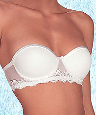 Convertible bras: strapless bras  - clear straps bras - Donna Diana art.8082